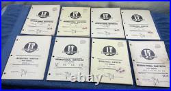 I&T International Harvester Tractor Implement Shop Manual Lot of 12