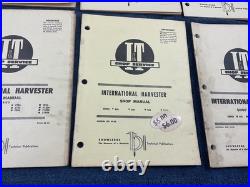 I&T International Harvester Tractor Implement Shop Manual Lot of 12