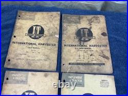 I&T International Harvester Tractor Implement Shop Manual Lot of 12