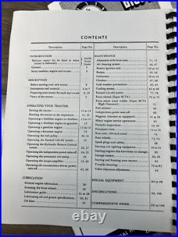 Ih Farmall Super M-Ta Tractor Service Parts Operators Manual Set Repair Shop Ih Farmall Super M-Ta Tractor Service Parts Operators Manual Set Repair Shop