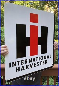 Ih International Harvester 22 Farm Tractor Porcelain Like Enamel Sign