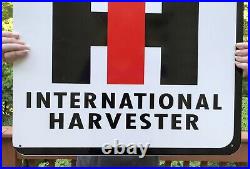 Ih International Harvester 22 Farm Tractor Porcelain Like Enamel Sign