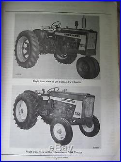 Ih International Harvester & Farmall 504 & 2504 Series Tractor Parts Catalog