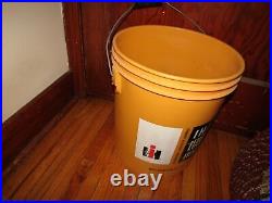 Ih International Harvester Tractor Advertising 5 Gallon Bucket Pail