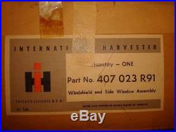 Ih International Harvester Tractor Windshield Assy No. 407023r91 Br23