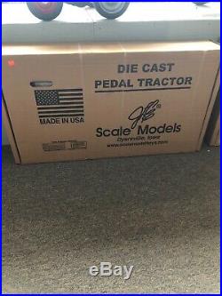 International 1456 50th Anniversary GOLD Pedal Tractor by Scale Models NIB