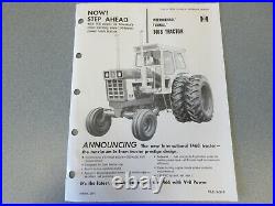 International 1468 V-8 Tractor Sales Info 4 Page B2