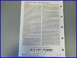International 1468 V-8 Tractor Sales Info 4 Page B2