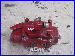 International 300 350 UT tractor IH front aux hydraulic control valve & bolts &