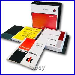 International 340 Utility Tractor Service Parts Operators Manual Set Repair Shop