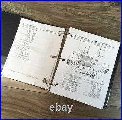 International 340 Utility Tractor Service Parts Operators Manual Set Repair Shop