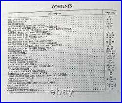 International 340 Utility Tractor Service Parts Operators Manual Set Repair Shop
