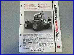 International 4386 Turbo Tractor Sales Info 4 Page B2