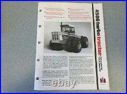 International 4586 Turbo Tractor Sales Info 4 Page B2