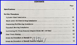 International 500 Crawler Tractor Service Parts Operators Manual Set Shop BD154
