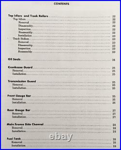 International 500 Crawler Tractor Service Parts Operators Manual Set Shop BD154