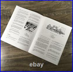 International 500 Crawler Tractor Service Parts Operators Manual Set Shop BD154
