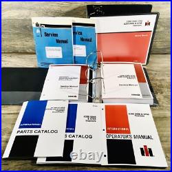 International 6588 6788 Tractor Service Parts Operators Manual Set Shop DT-466B