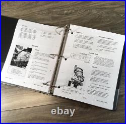 International 6588 6788 Tractor Service Parts Operators Manual Set Shop DT-466B