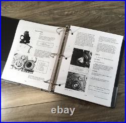 International 6588 6788 Tractor Service Parts Operators Manual Set Shop DT-466B