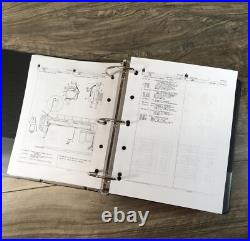 International 6588 6788 Tractor Service Parts Operators Manual Set Shop DT-466B