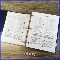 International 6588 6788 Tractor Service Parts Operators Manual Set Shop DT-466B