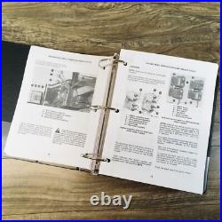 International 6588 6788 Tractor Service Parts Operators Manual Set Shop DT-466B