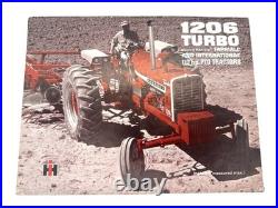 International 71206 Turbo Tractor 6 Page Sales Brochure Good Condition