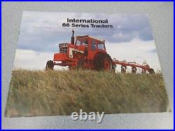 International 766 966 1066 1466 Tractor 28 Page Sales Brochure Good Condition