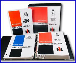 International Farmall 1206 Diesel Tractor Service Parts Operators Manual Shop