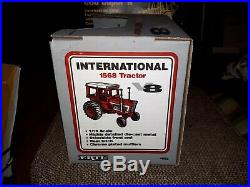 International Farmall 1568 Tractor With Double Smoke Stacks Ertl 1/16