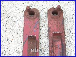 International Farmall 2 point to 3pt Fast Quick Hitch Adapter Tractor Arms Cat 2