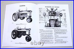 International Farmall 560 Diesel Tractor Service Operator Parts Manual Set