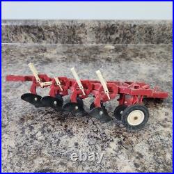 International Harvester 1466 Farmall Tractor Bottom Plow Grain Drill Toy Parts