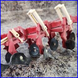 International Harvester 1466 Farmall Tractor Bottom Plow Grain Drill Toy Parts