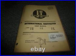 International Harvester 240 404 2404 Tractor Shop Service Repair Manual IH-21 xz