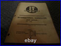 International Harvester 274 284 Tractor Shop Service Repair Manual IH-49 xo