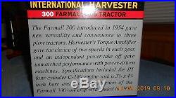 International Harvester 300 Farmall 116 Scale Die-cast Gas Tractor By SpecCast