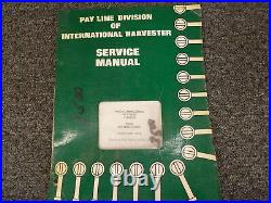 International Harvester 3400A 3500A Tractor Loader Backhoe Service Repair Manual