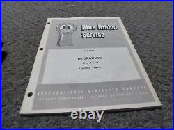 International Harvester 3414 Loader Tractor HYDRAULICS Service Repair Manual xz