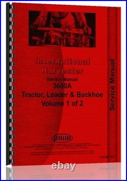 International Harvester 3600A Industrial Tractor Service Manual
