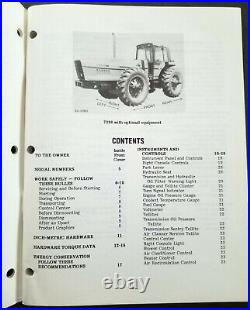 International Harvester 7288-7488 Tractors Operators Manual
