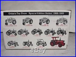 International Harvester 784 MFWD Toy Tractor 99 Ontario Show 1/16 Scale, NIB
