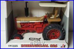 International Harvester 826 Gold Demo tractor with canopy 116 Scale New Ertl