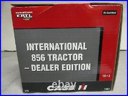 International Harvester 856 Toy Tractor 2007 Dealer Edition 1/16 Scale, NIB