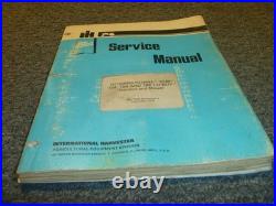 International Harvester Cub 154 184 185 Low Boy Tractor Mower Service Manual xz