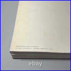 International Harvester Cub Cadet Tractor Tc-157 Parts List Manual Catalog