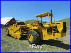 International Harvester E211 Pay Scraper Elevating Tractor 11 Yard Cap bidadoo