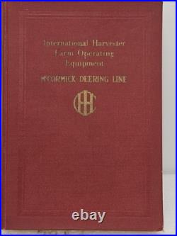 International Harvester Farm Operating Equipment McCormick Dearing Line No. 27