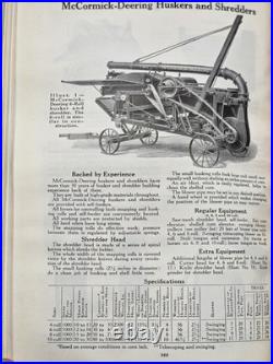 International Harvester Farm Operating Equipment McCormick Dearing Line No. 27